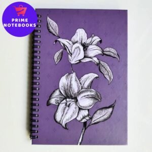 Prime Notebooks Whimsy Lilac Flower