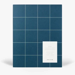 UMA Large Lined Notebook | Dark Blue